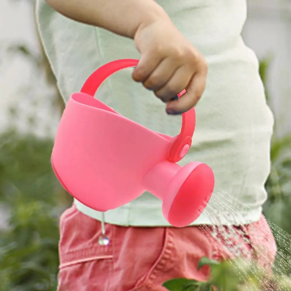 Watering Can Toys Educational Mini Watering Can for Garden Beach Indoor Outdoor Plants Watering Tools to Enhance Hand-Eye
