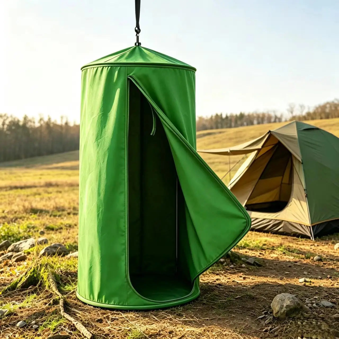SUV Car Tailgate Privacy Tent Portable Outdoor Shower Tent Foldable Dressing Room Toilet Shelter Camping Travel Accessory