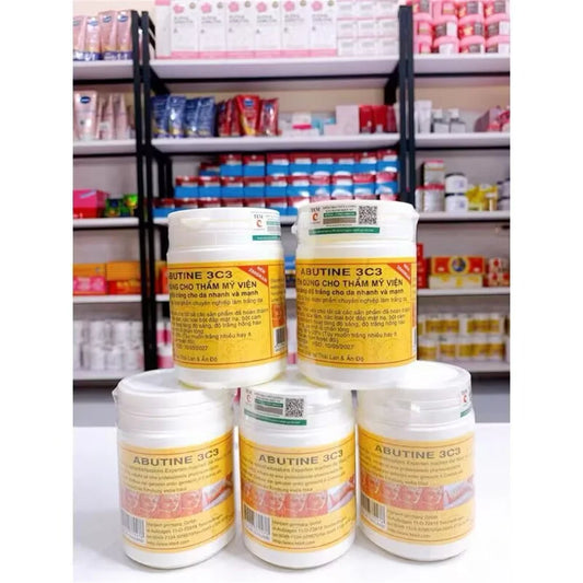 Kem Body Abutine 3c3 Skin Brightening Cream Kích Trắng Arbutin Hủ Hàng Thái Body Lotion