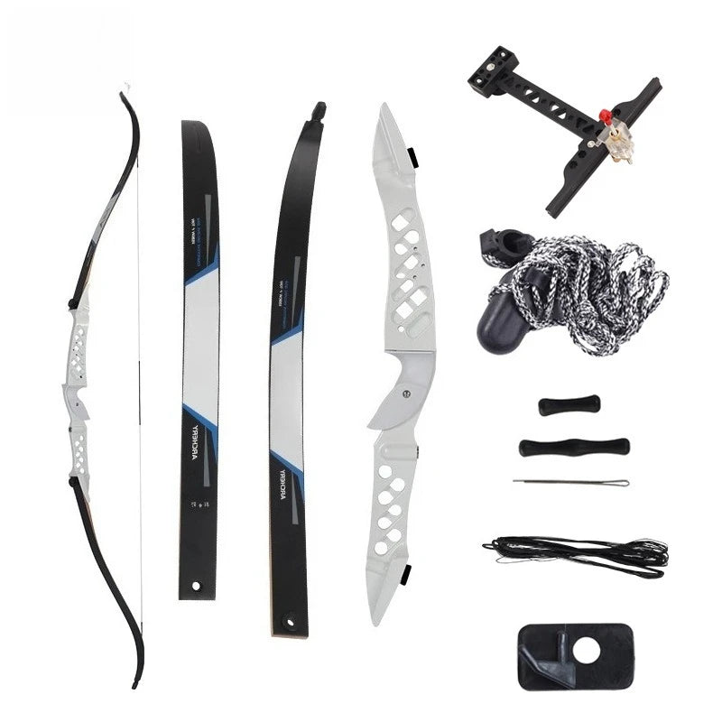68 Inch Takedown Recurve Bow 16‑38Lbs Draw Weight Archery Equipment For Outdoor Sport Target Shooting Training Practice