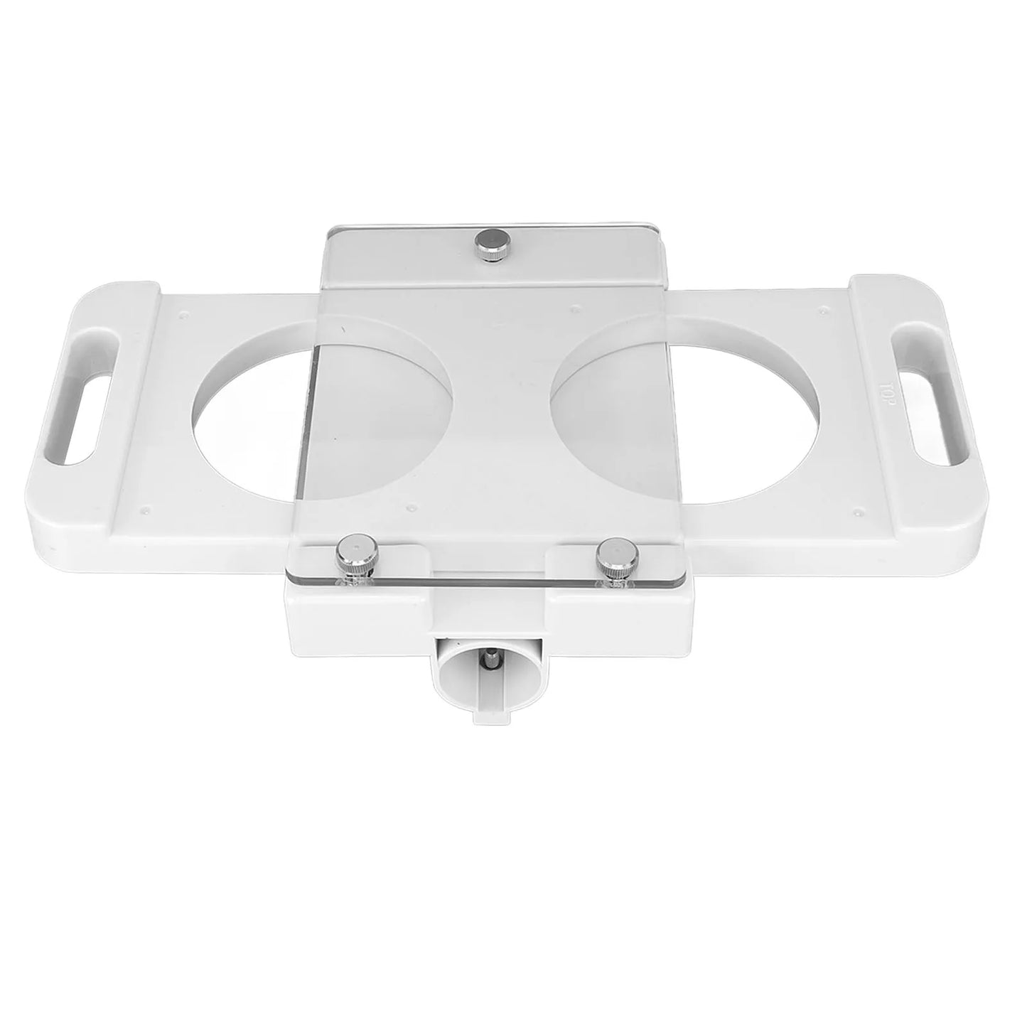 Hamburger Press Patty Maker Hamburger Pressing Mould Maker Tool 2 Holes for Sausage Filler Meat Grinder Burger Press Maker