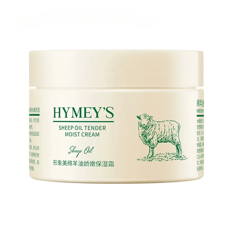 Winter Face Cream Sheep Hair Oil Whitening Hydrating Moisturizing Anti Wrinkle Anti Aging Whitening Face Skin Care