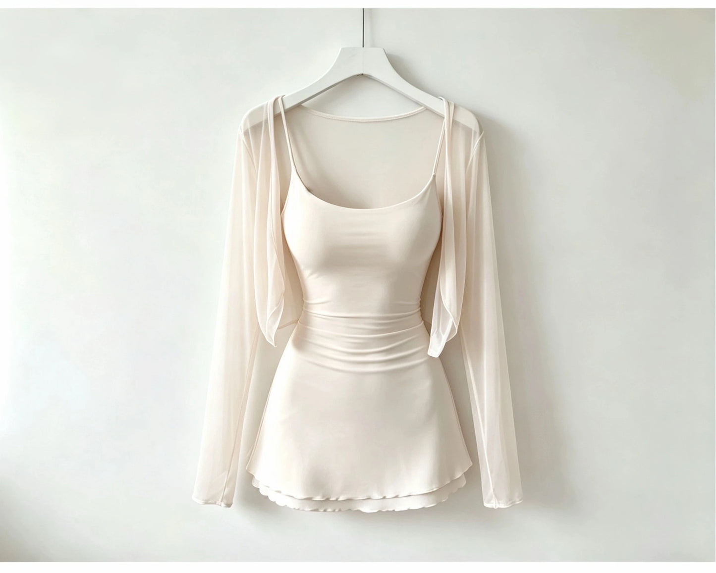 Silky Soft Pure Desire Cool Sensation Sleep Dress Comfortable Sexy Pink Strap Modal Home Clothes Summer Women's Wrap Dress