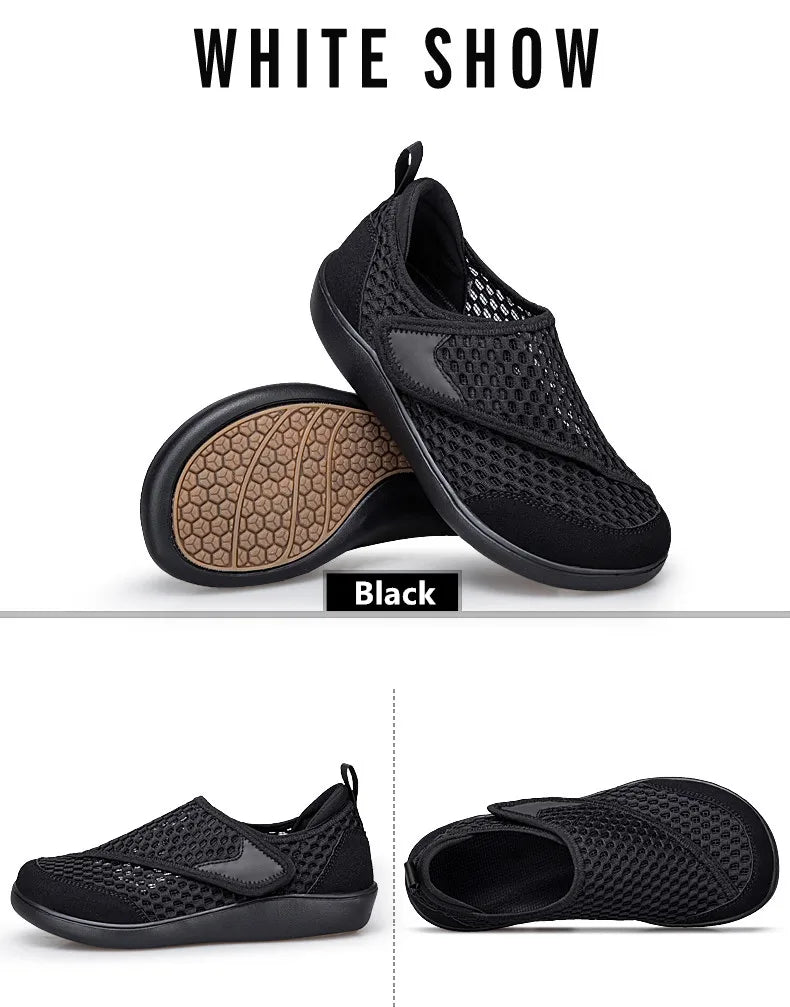 New Casual Orthopedics Wide Feet Swollen Shoes Thumb Eversion Adjusting Sneakers Comfortable Couple Diabetic Shoes Walking Shoes