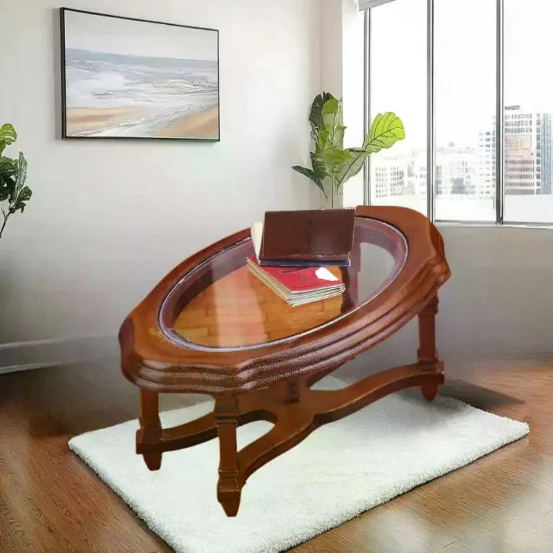1/12 Dollhouse Furniture: Coffee Table Model; Stylish Decor for Miniature Living Room Scenes