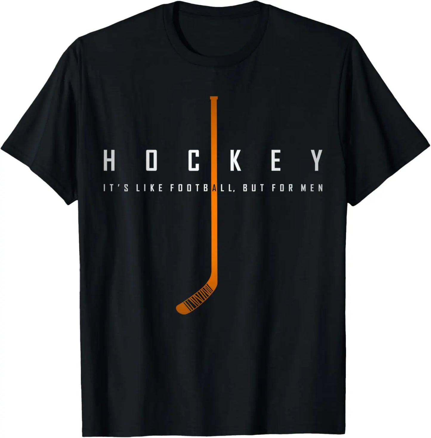 Cool Hockey Its Like Football But for Men Vintage Ice Hockey T-Shirt Hockey It's Like Soccer But Fun T-Shirt Camisas Streetwear