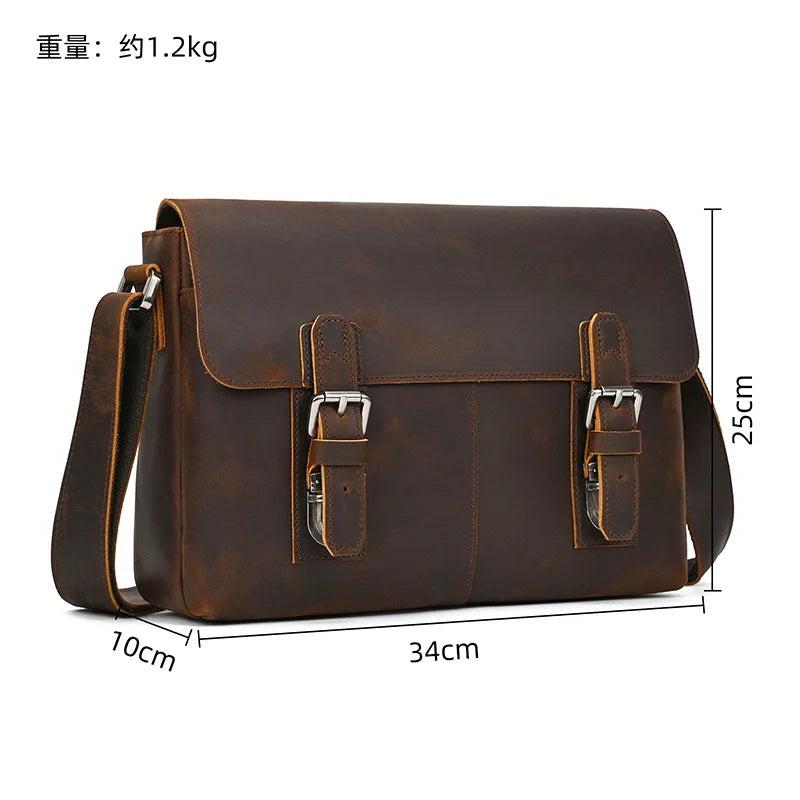 Genuine Leather Man Shoulder Bags Cow Skin Mens Casual Crossbody Bag Messenger Bag cross shoulder bag men leather