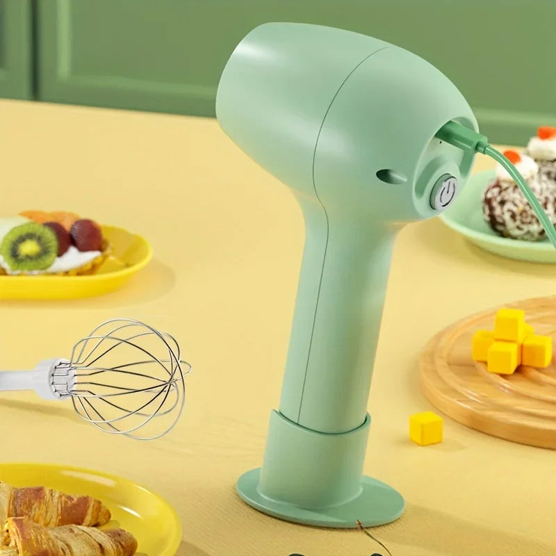 Wireless Portable Electric Food Mixer Automatic Whisk Egg Beater Butter Cream Vertical Whipper Kitchen Cordless Hand Blender