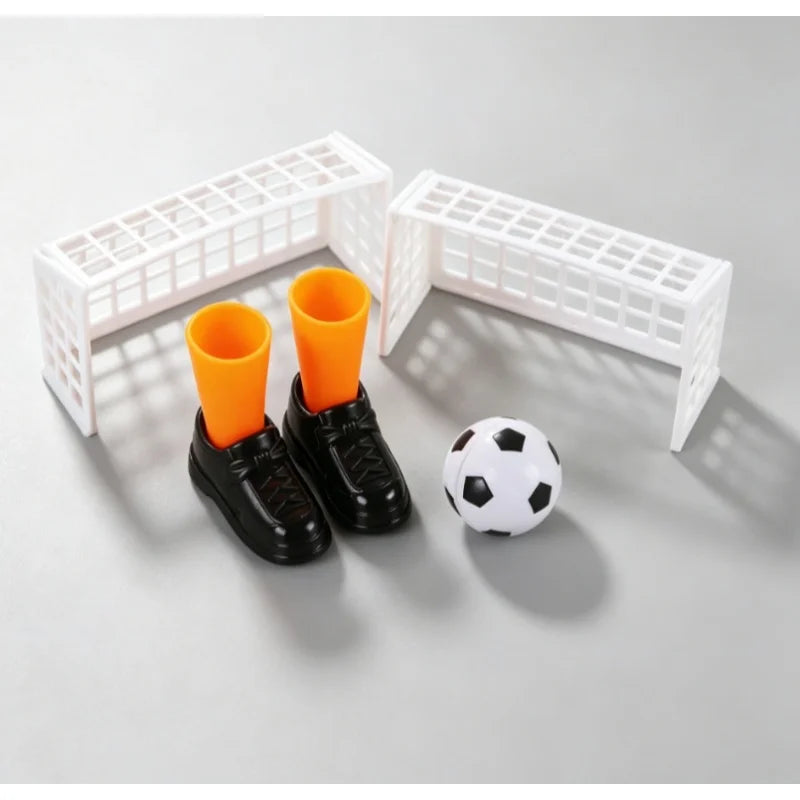 Finger Football Game Sets with Two Goals Funny Family Party Finger Soccer Match Toy for Fans Club Party Gifts for Kid Table Game