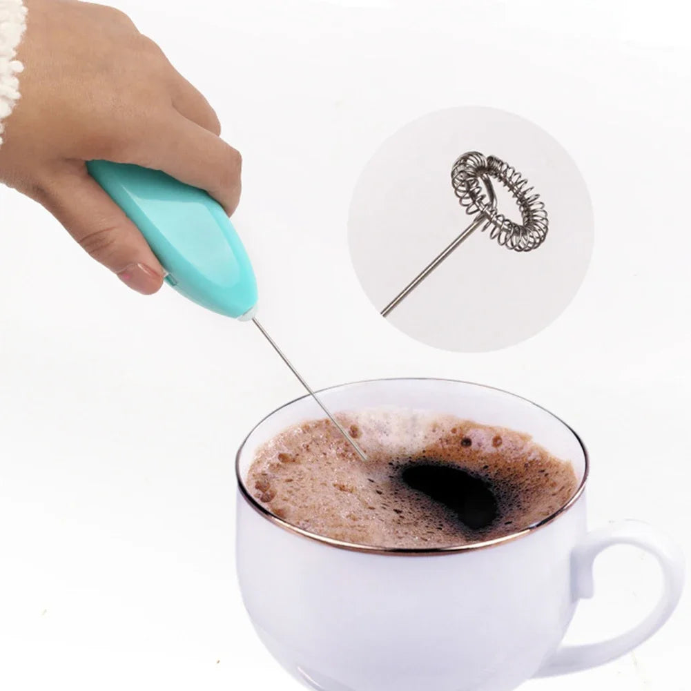 Cordless Milk Foamer Coffee Whisk Mixer Electric Blender Egg Beater Mini Frother Handle Stirrer Cappuccino Maker Cooking Tools