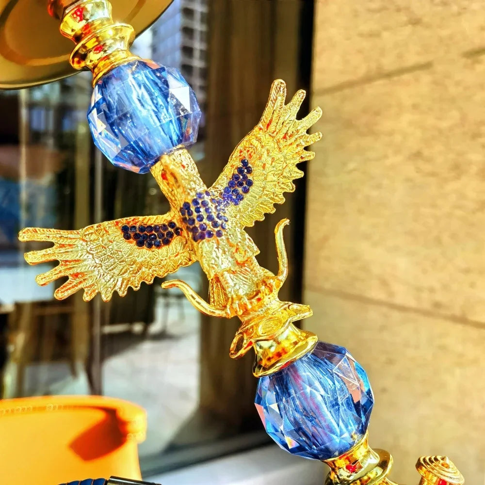 New Hookah Shisha Smoking Pipe Eagle Mid-Shaft Ceramic Tobacco Bowl Water Pipes Smoking Grass Shisha Кальян Accessories