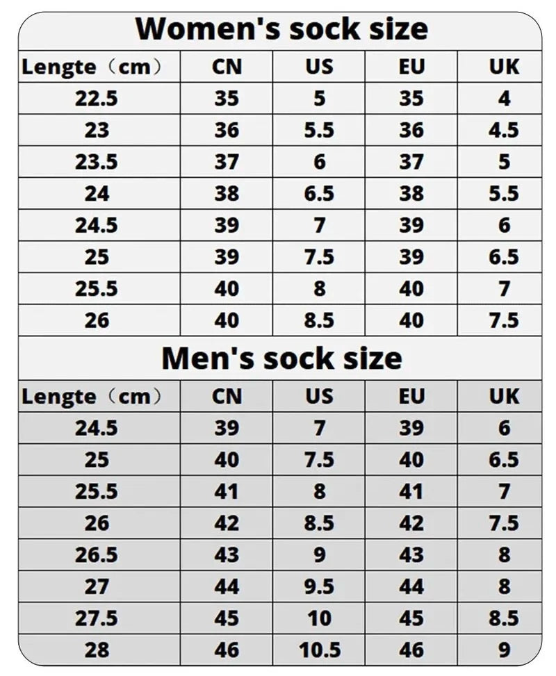 5/8 Pairs of MEN'S AND WOMEN'S Black Cotton Business Mid Length Soft and Warm Autumn/winter Solid Color Casual Socks