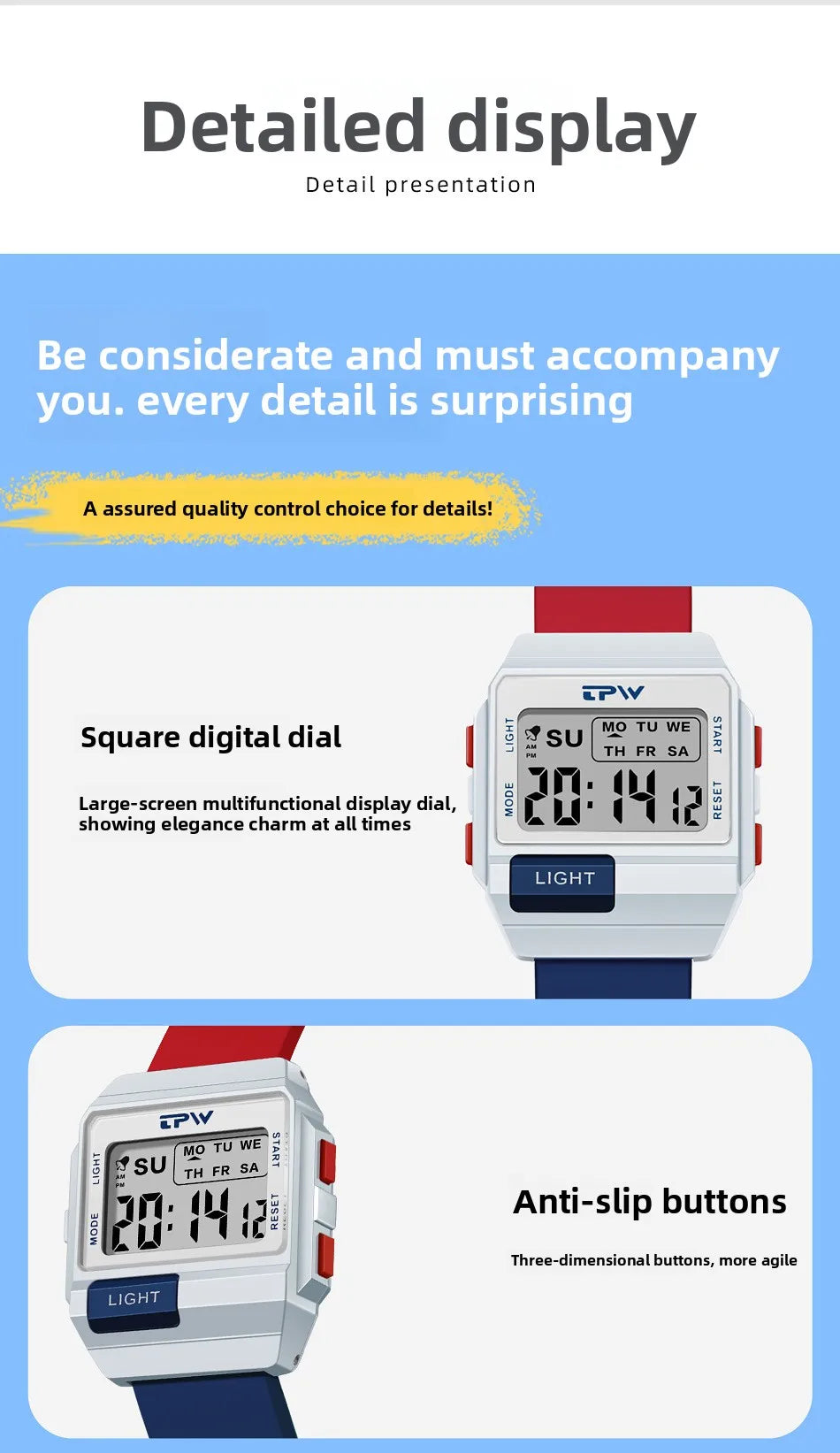 Men Watch for Men Set Brand Luxury LED Military Digital Multifunctional Mode Sport Quartz Fashion Watch Relogio Masculino