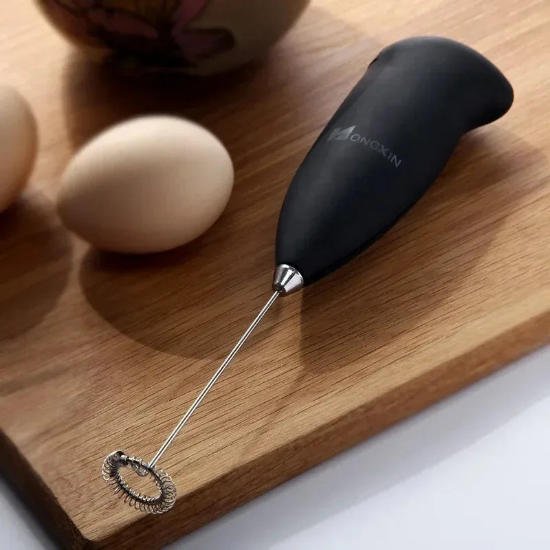 Handheld Electric Milk Frother Portable Blender Mini Coffee Maker Egg Beater Chocolate Cappuccino Whisk Cooking Tool