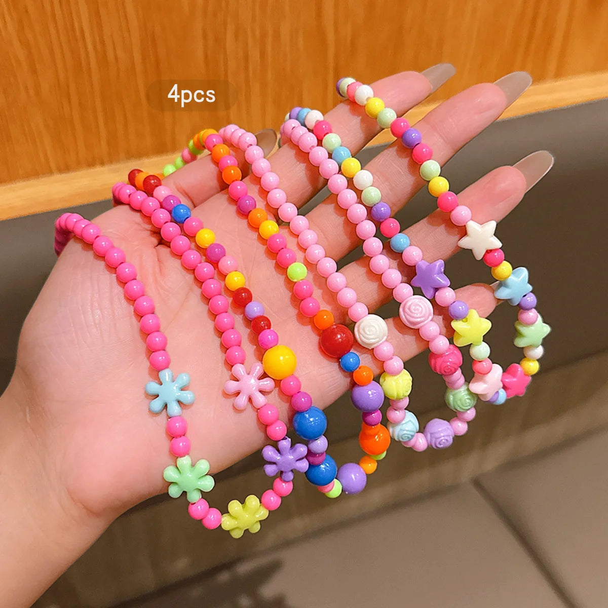 4 simple, versatile, sweet, cute, colorful and fashionable necklaces suitable for daily use