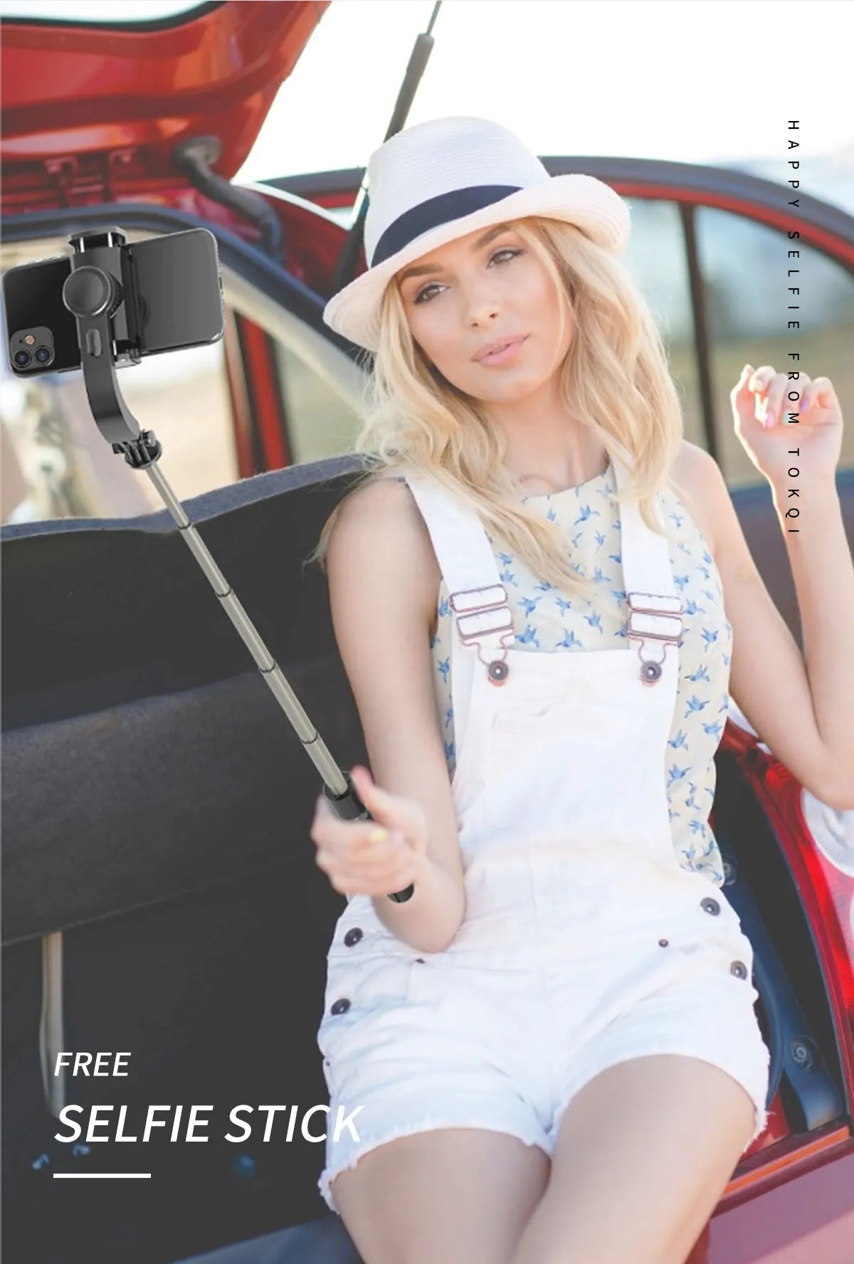 Gimbal Handheld L08 Auto Anti-shake Stabilizer Travel 360° Rotating AR Intelligent Following Bracket Vlog Shooting Smartphone