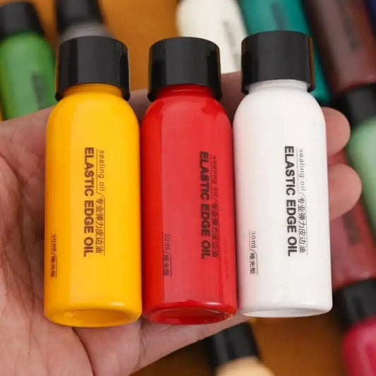 30ml Leather Edge Paint Oil Dye Dressing Color Coats Leather Edge Oil Finish Finishing Agent Colorful Leather Shoe Edges Pigment