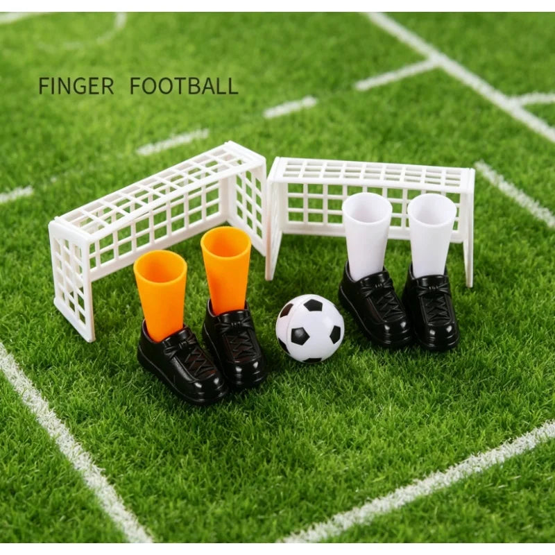Finger Football Game Sets with Two Goals Funny Family Party Finger Soccer Match Toy for Fans Club Party Gifts for Kid Table Game