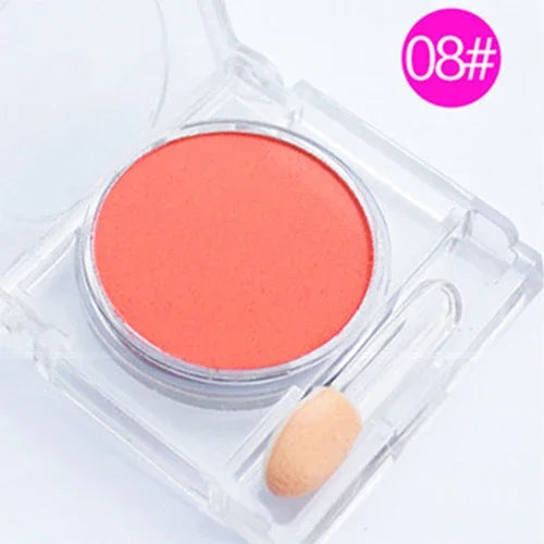 Monochrome blush Matte Natural Cheek Color Brightening Face Waterproof Facial Contouring Makeup Blush Powder Soft Makeup