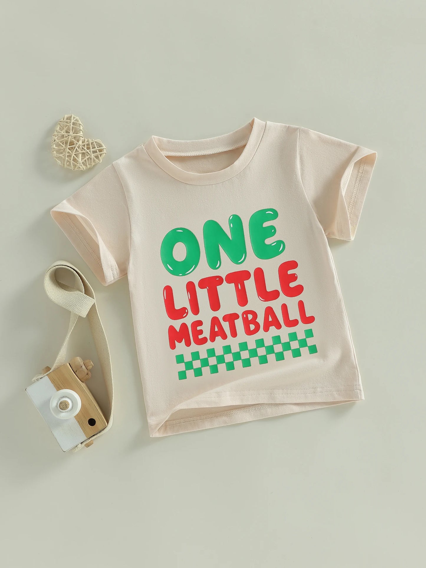 Baby Boys Birthday Shirts Fashion Short Sleeve Round Neck Checkered Letter Print Tops Toddler T-Shirts