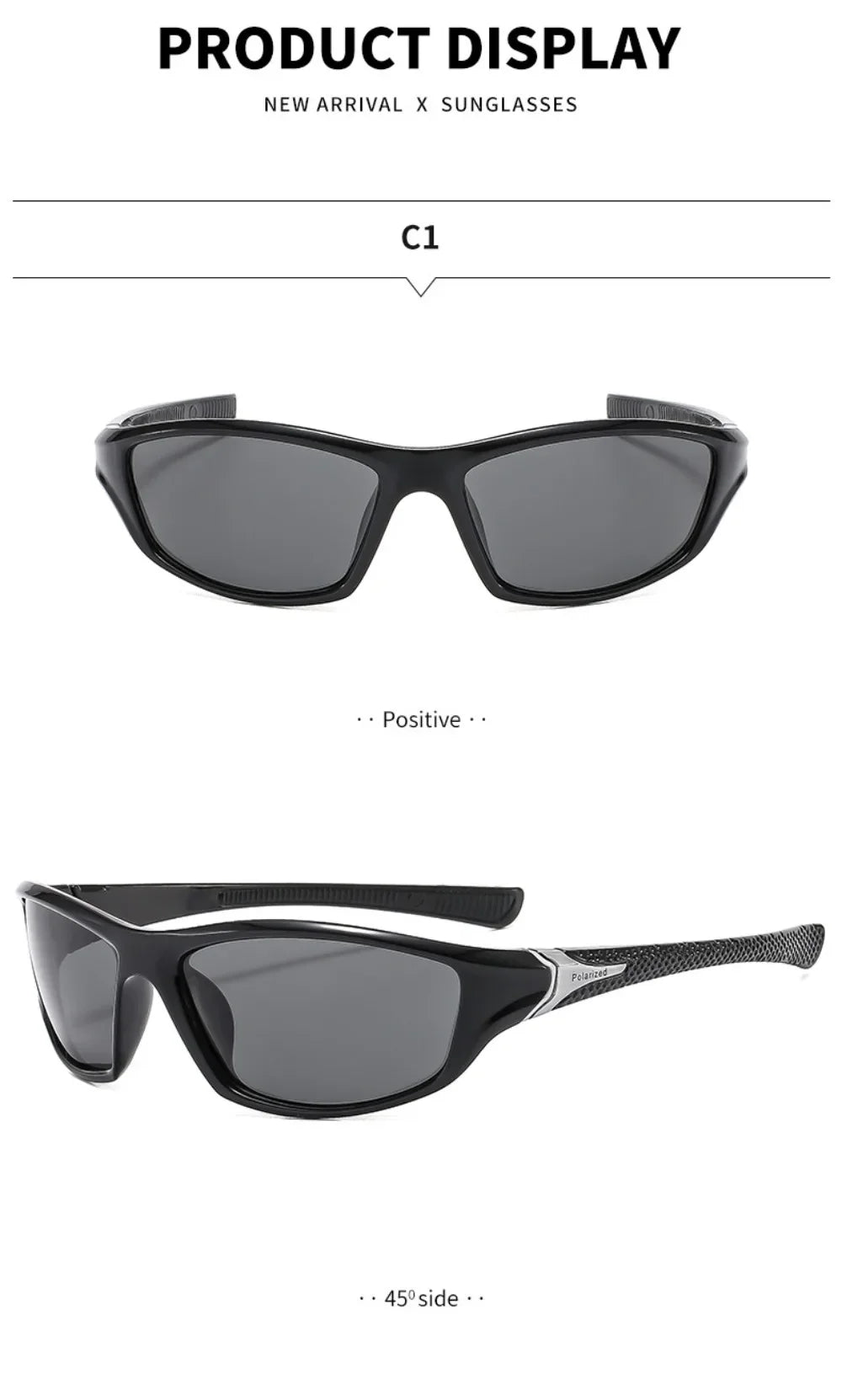 Fashion Sports Polarized Sunglasses Men Women Fishing Hiking Running Cycling Mountaineering Sport Man Sun Glasses UV400 Eyewear