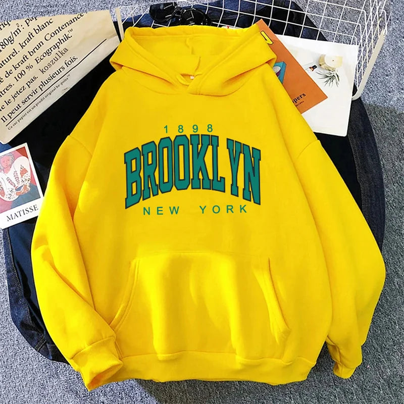 High Quality Womens Sweatshirts Letter Printing Home Casual Hoodies Sports Jogging Pullover Tops Daily Versatile Woman Clothing