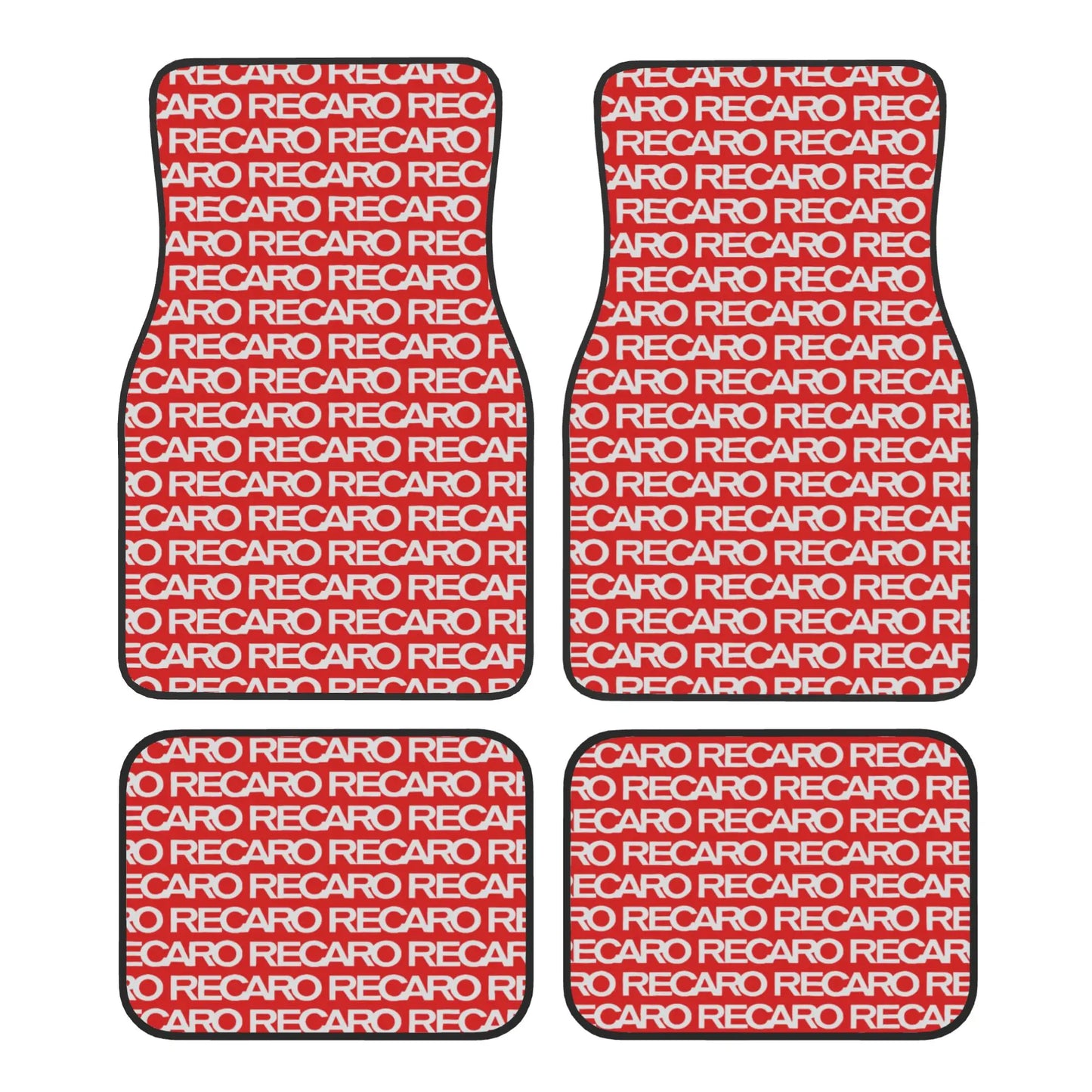 Crystal Velvet Car Floor Mats 4 Pcs Non-Slip Carpets Rugs Recaros  Universal Car Front Rear Carpets Foot Mats