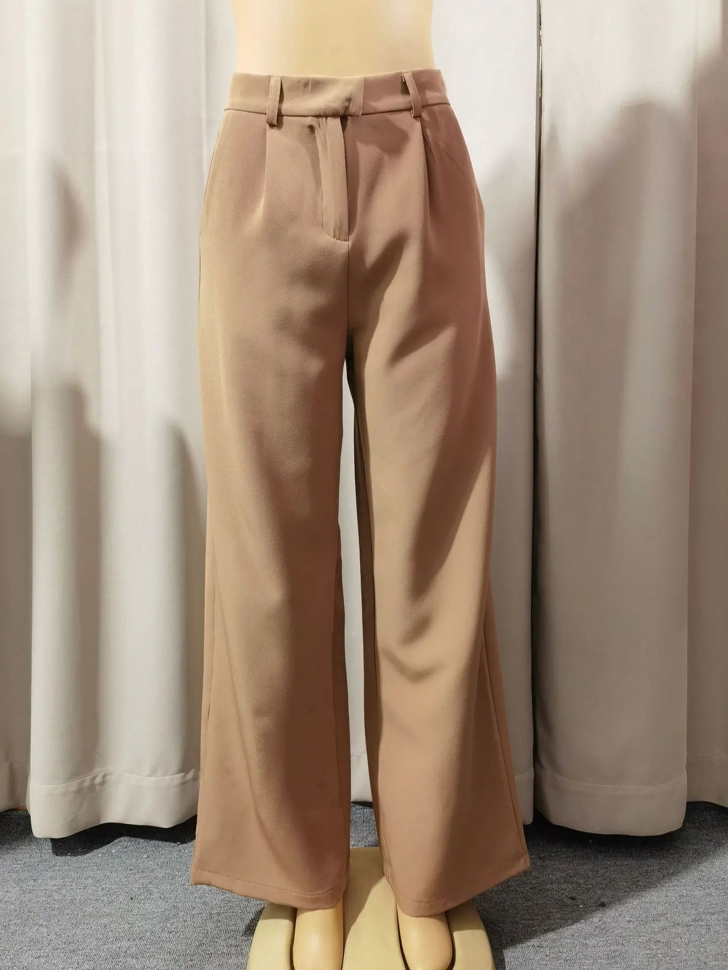 2025 New Pants Commuting High Waist Drape Straight Pants Formal Pants Casual Suit Long Pants Women