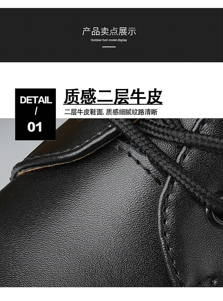 Men's genuine leather formal shoes work shoes classic business casual leather shoes fashionable women's shoes plus size shoes