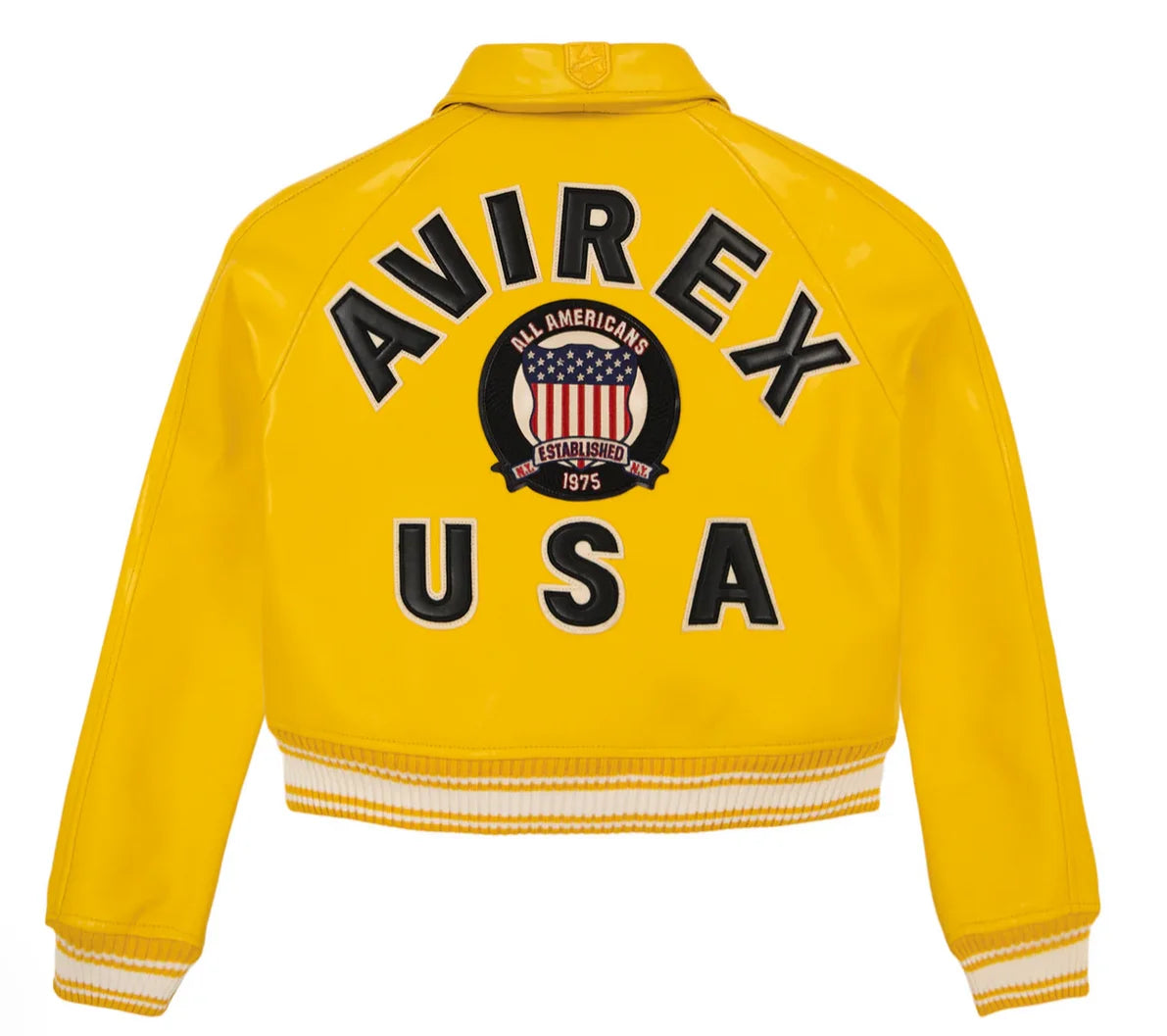 Avirex Spring 2024 New Listing Bomber Flight Suit Jacket 100% European Antique Sheepskin Classic Women's Pink Leather coat tops