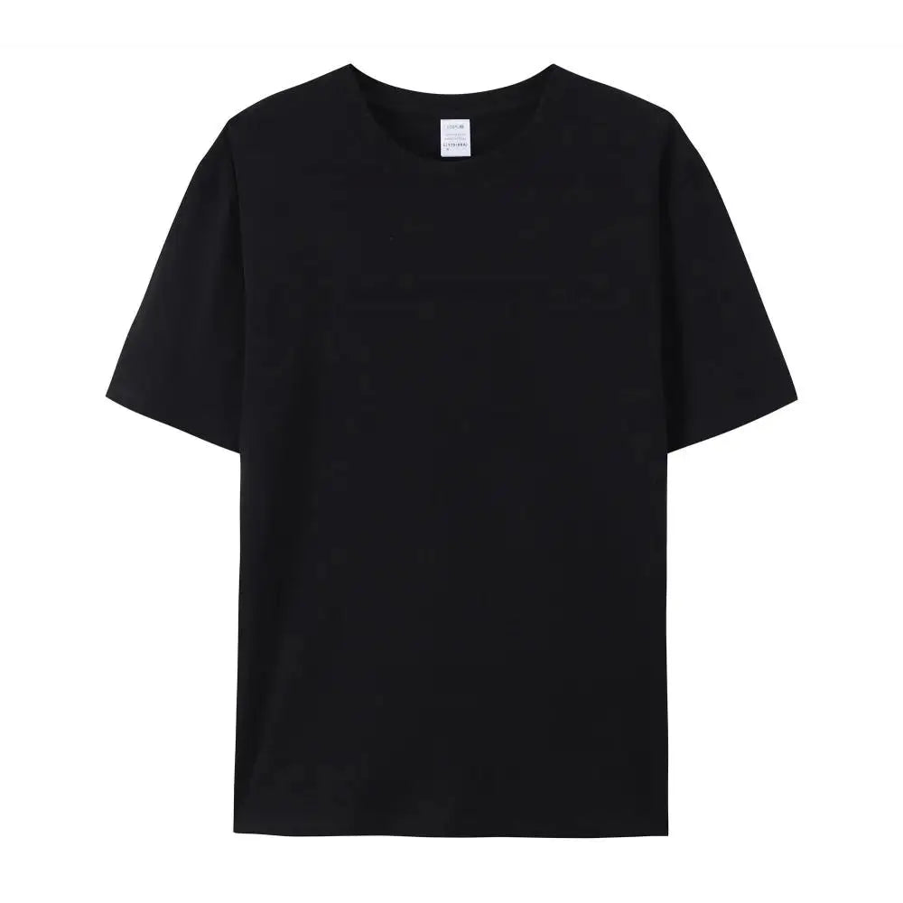 Plain 100% Cotton T Shirt Men High Quality Wholesale Short Sleeve T-shirts Unisex Crew Neck Tshirt For Men Playeras De Hombre