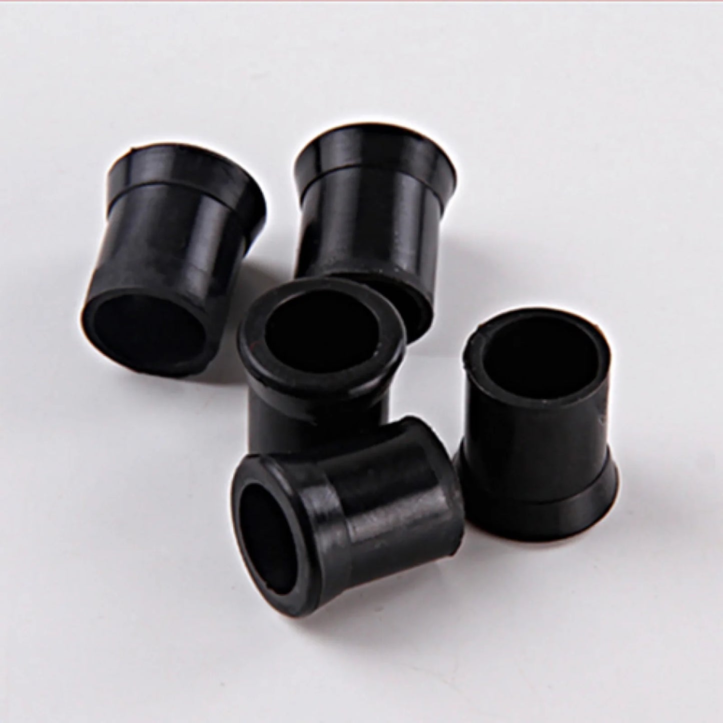 20Pcs Smoking Pipe Mouthpiece Rubber Protective Case 17/11mm Protection Ring for Tobacco Pipes Smoking Tip Assceeories