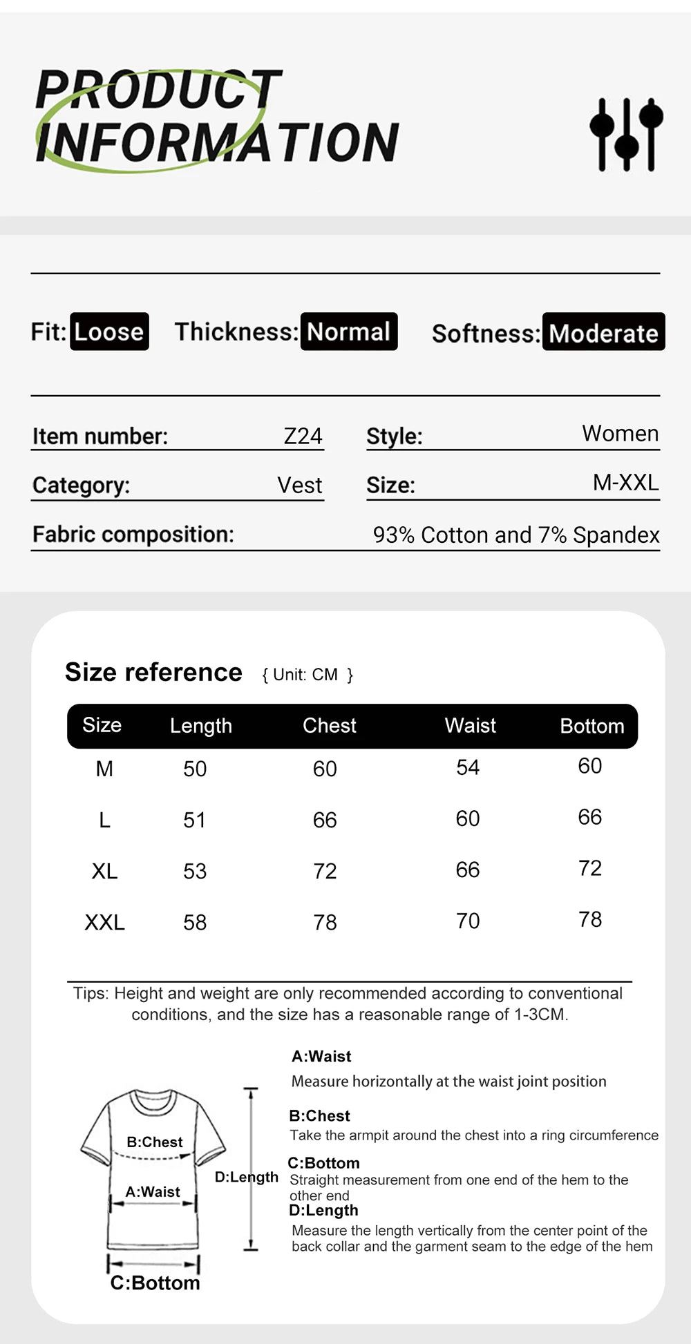 Custom Summer Womens Tank Tops DIY Logo/Letter Sleeveless Tight Ribbed Black Knit Vest Straps Casual Sporty Basic Clothing