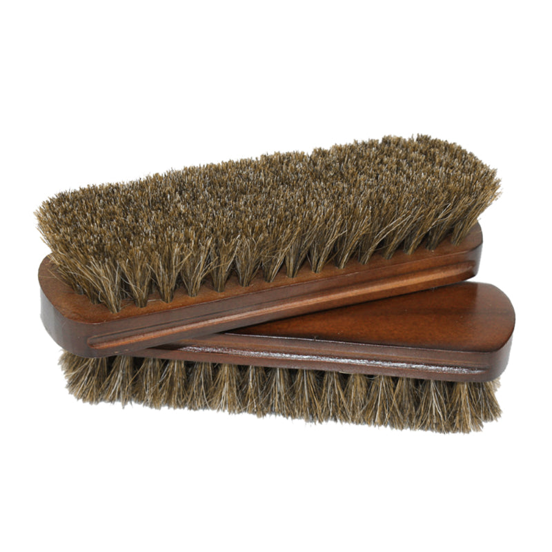 Scraping Tool, Horse Hair Bristles, 1Pc, Horsehair Shoe Brush, Shine Brushes for Boots, Shoes & Other Leather Care Brush