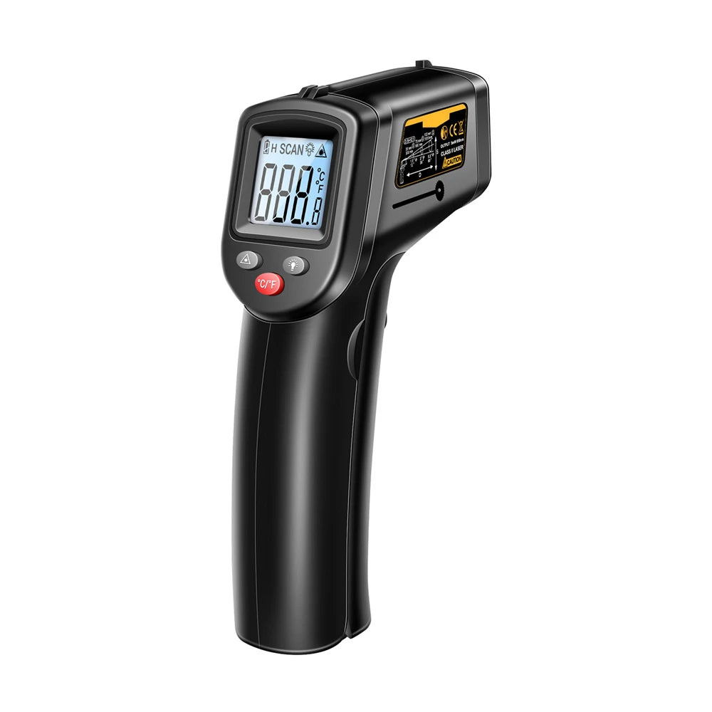 Digital Infrared Thermometer Non-contact Thermometer Industrial Precision Laser Temperature Meter Pyrometer Instrument Tool