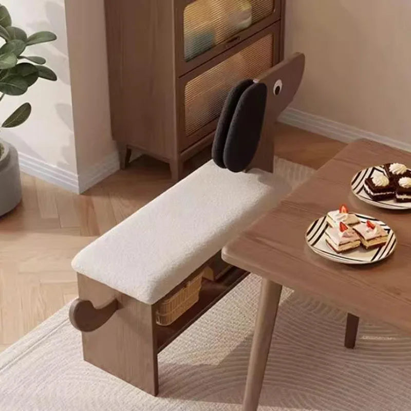 Modern Children Foot Stool Hallway Entryway Accent Pouf Mobile Unique Foot Stool Low Storage Tabouret Lounge Suite Furniture