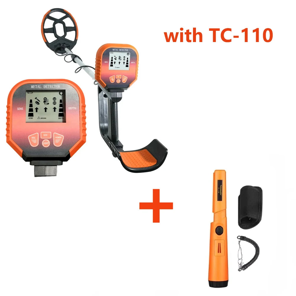 MD-4050 Professional Metal Detector Underground Gold Detector High Accuracy Metal Finder Waterproof Search Coil Seeker Treasure