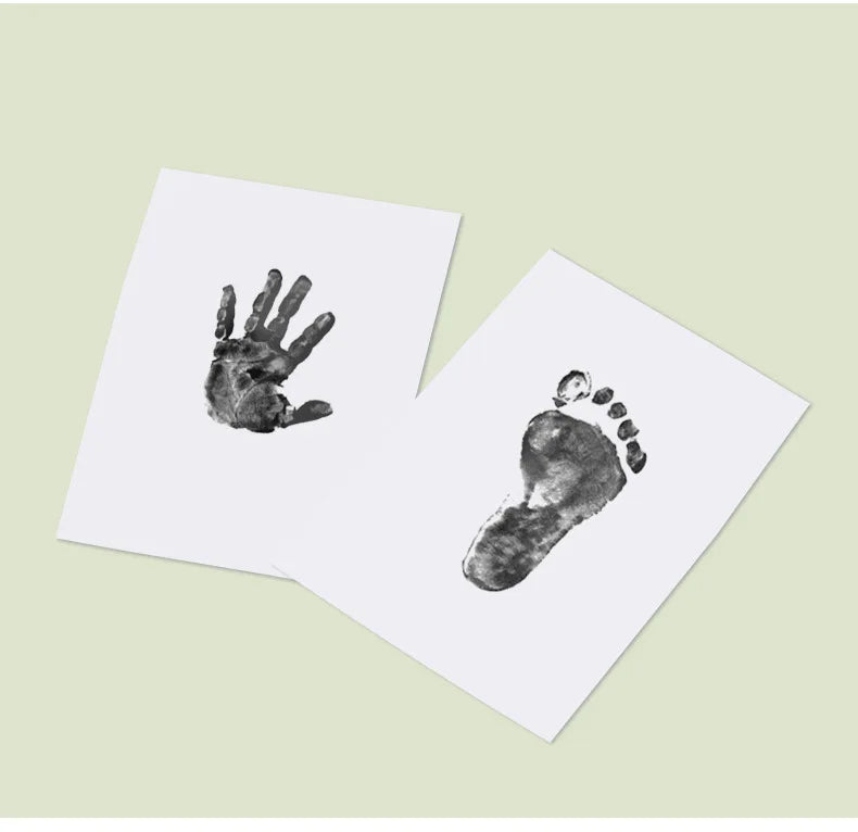 Baby Hand and Footprint Keepsake Frame Personalized Newborn First Year Memory Keepsake for Baby Shower Birthday Gift