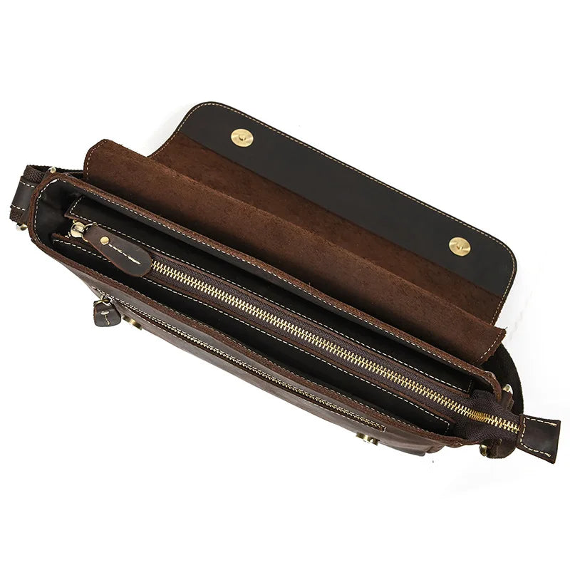 Genuine Leather Man Shoulder Bags Cow Skin Mens Casual Crossbody Bag Messenger Bag cross shoulder bag men leather