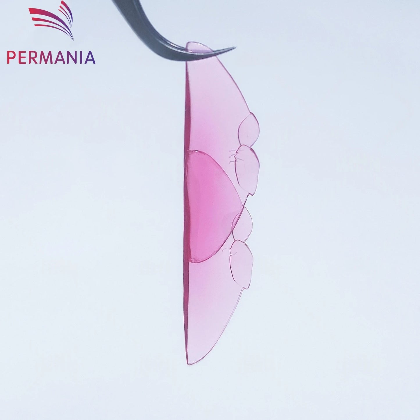 PERMANIA 2 Pairs C Curl Silicone Eyelash Perm Pads Sticky Lashes Rod Shield Lifting 3D Eyelash Curler Accessories Makeup Tool
