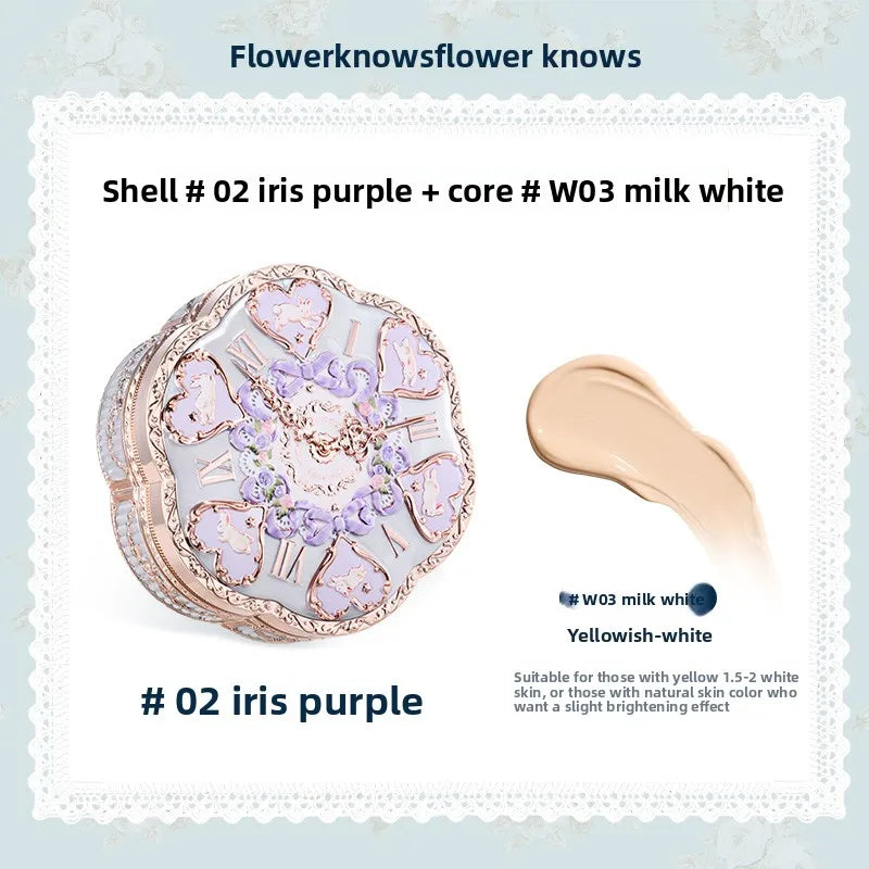 [New Product] Bonnie Garden Flower Knows Air Cushion Powder Delicate Skin Concealer Makeup