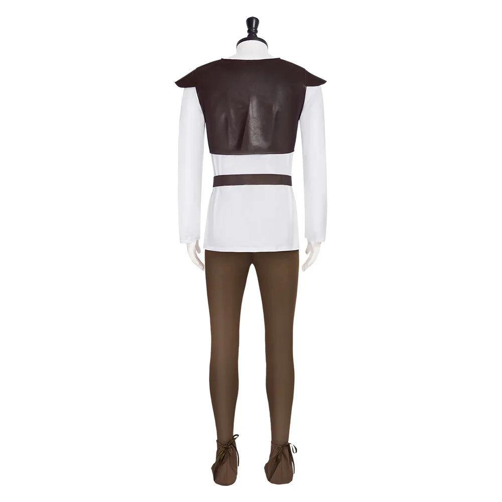 Shrek Cosplay Costumes Green Hat Shrek Top Leather Vest Pants for Men Performance Role Play Halloween Carnival Party Outfits