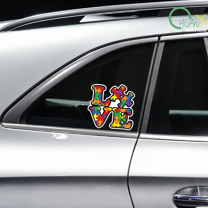 15cm Show Your Support for Autism Awareness with this Premi
