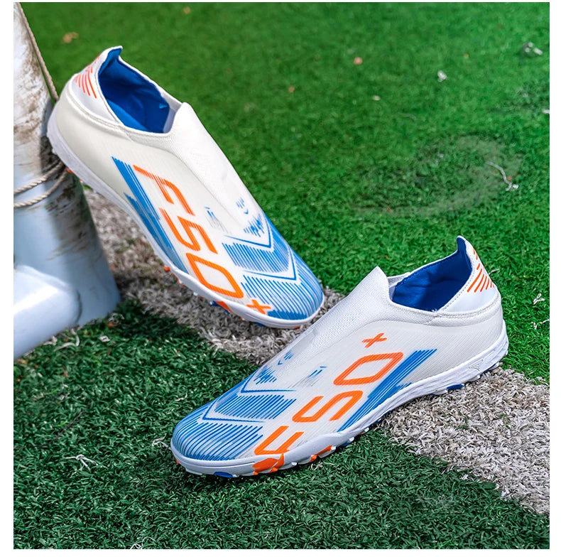 High Quality Mens Football Boots F50 Boys FG/TF Training Studded Fast Soccer Cleats Pro Non Slip Football Shoes for Man 35-45