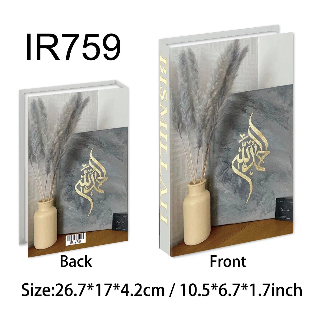 Islamic Serie Fake Book Decoration Coffee Table Decoration Living Room Fashion Prop Books Home Decoration Model Room Accessories