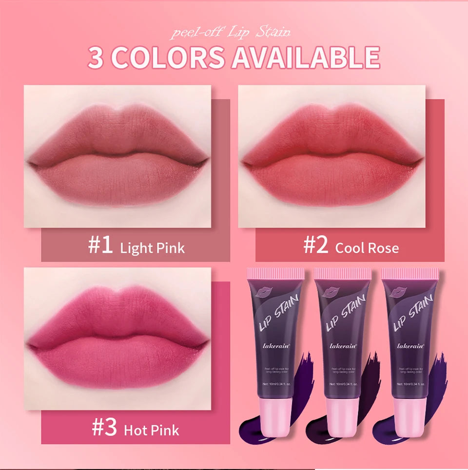 Peel Off Lip Stain Waterproof Resistant Lipsticks Cheap Lip Gloss Matte Tick for Lips Labios Inks Tattoos Makeup Ink Tint