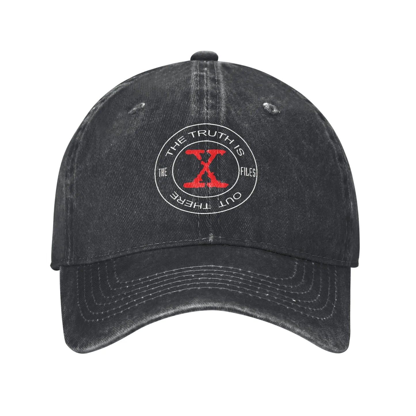 Baseball Cap  The X files  Spring Streetwear Trucker Hat  Men Adult Design Hiking Fishing Sun-Proof Baseball Caps