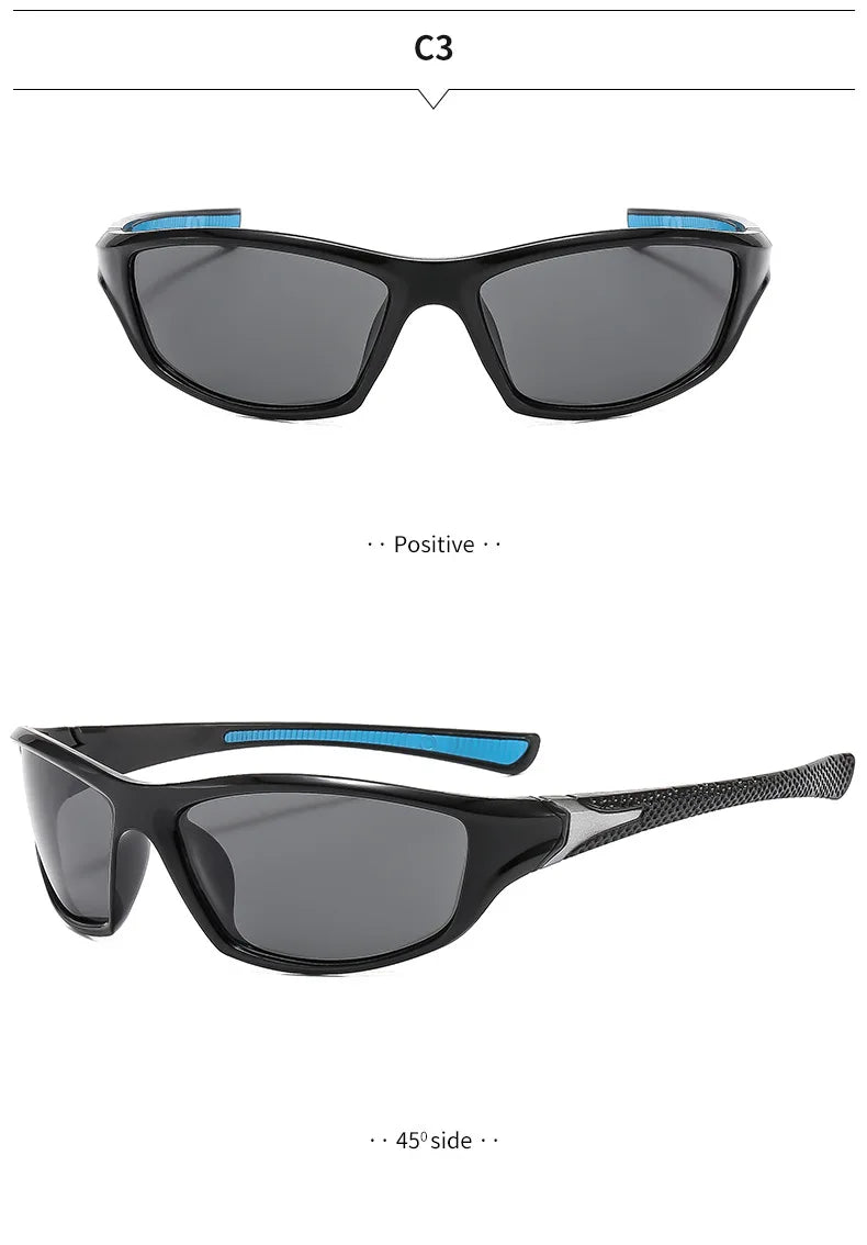 Polarized Fishing Sunglasses 2025 Men Women Sun Glasses Fishing Camping Driving Eyewear Outdoor Sports Goggles UV400 Sunglasses