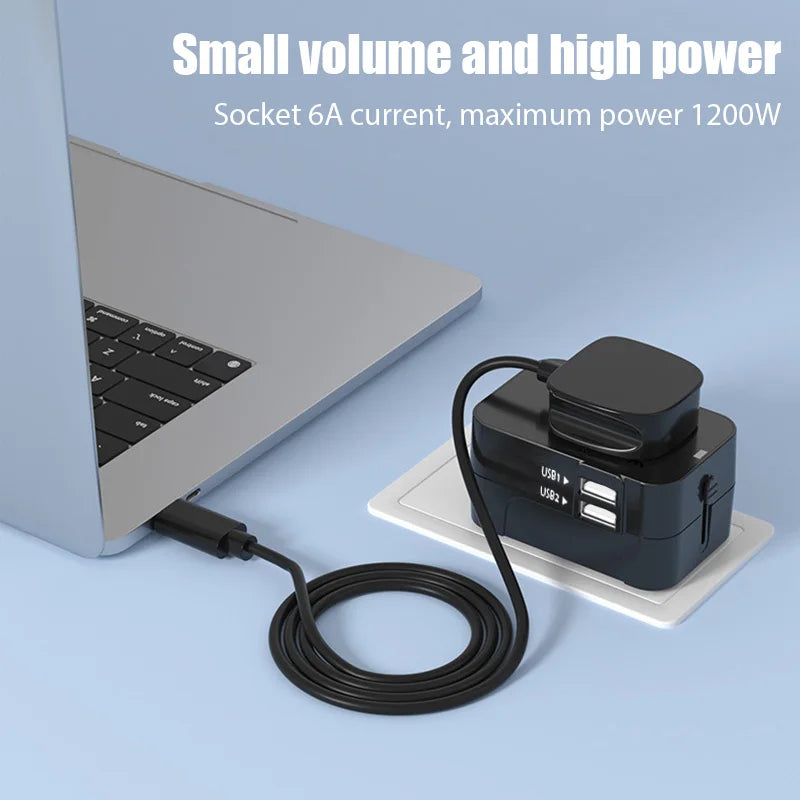 Multinational Travel Conversion Plug Multifunctional Travel Conversion Plug Universal Conversion Plug Worldwide EU UK US AU