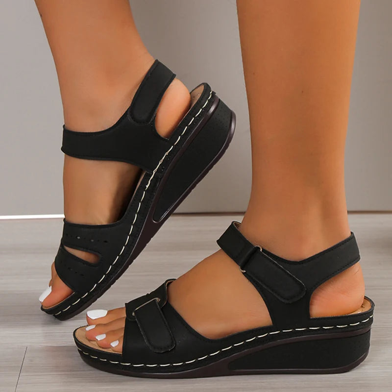 Women Shoes Sandals Summer Soft Women's Sandals Beach Sandals For Women Wedge Women's Shoes Elegant Female Sandal Women Footwear